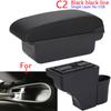 For Nissan Note Armrest Box For Nissan NOTE Car Armrest Interior Details Retrofit Parts Car Accessories Storage Box Ashtray