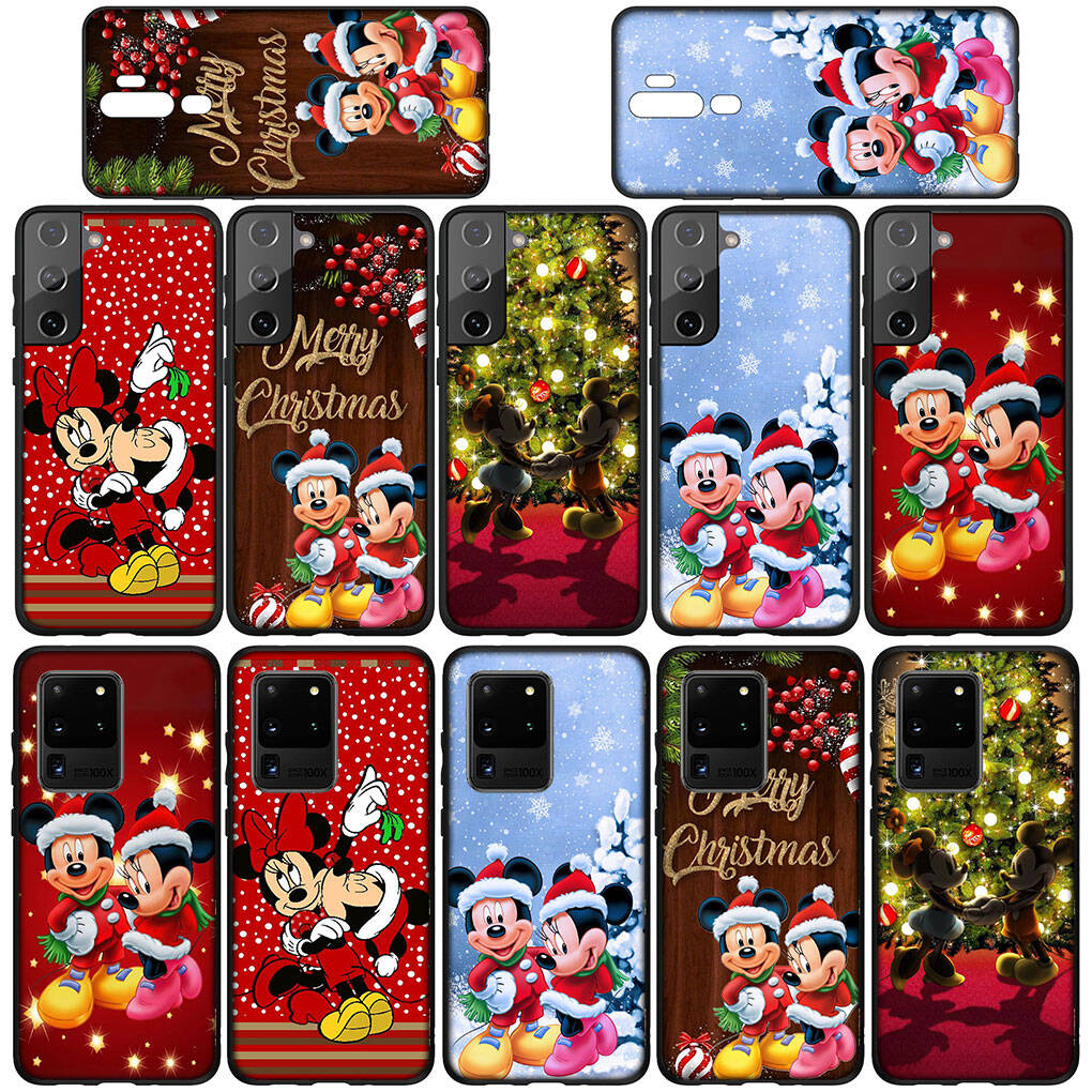 Phone Case for iPhone 17 16 15 Xiaomi Poco F8 F7 X7 X6 M8 C85 C75 Redmi Note 14 13 12 11 Pro Max A3 A4 14C 13C 15C Merry Christmas Mickey Minnie Cover