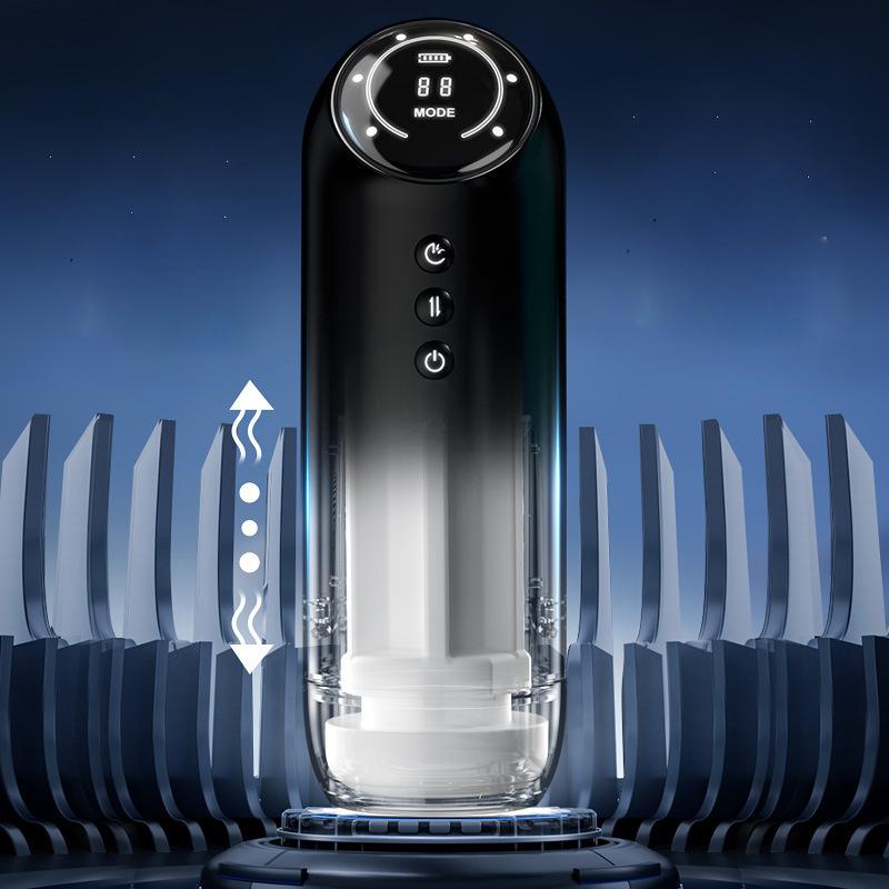 Automatic Suction Male Masturbator Oral Sex Masturbation LCD Screen Penis Pump Stroker Men's Sex Toy 18 Fully Automatic