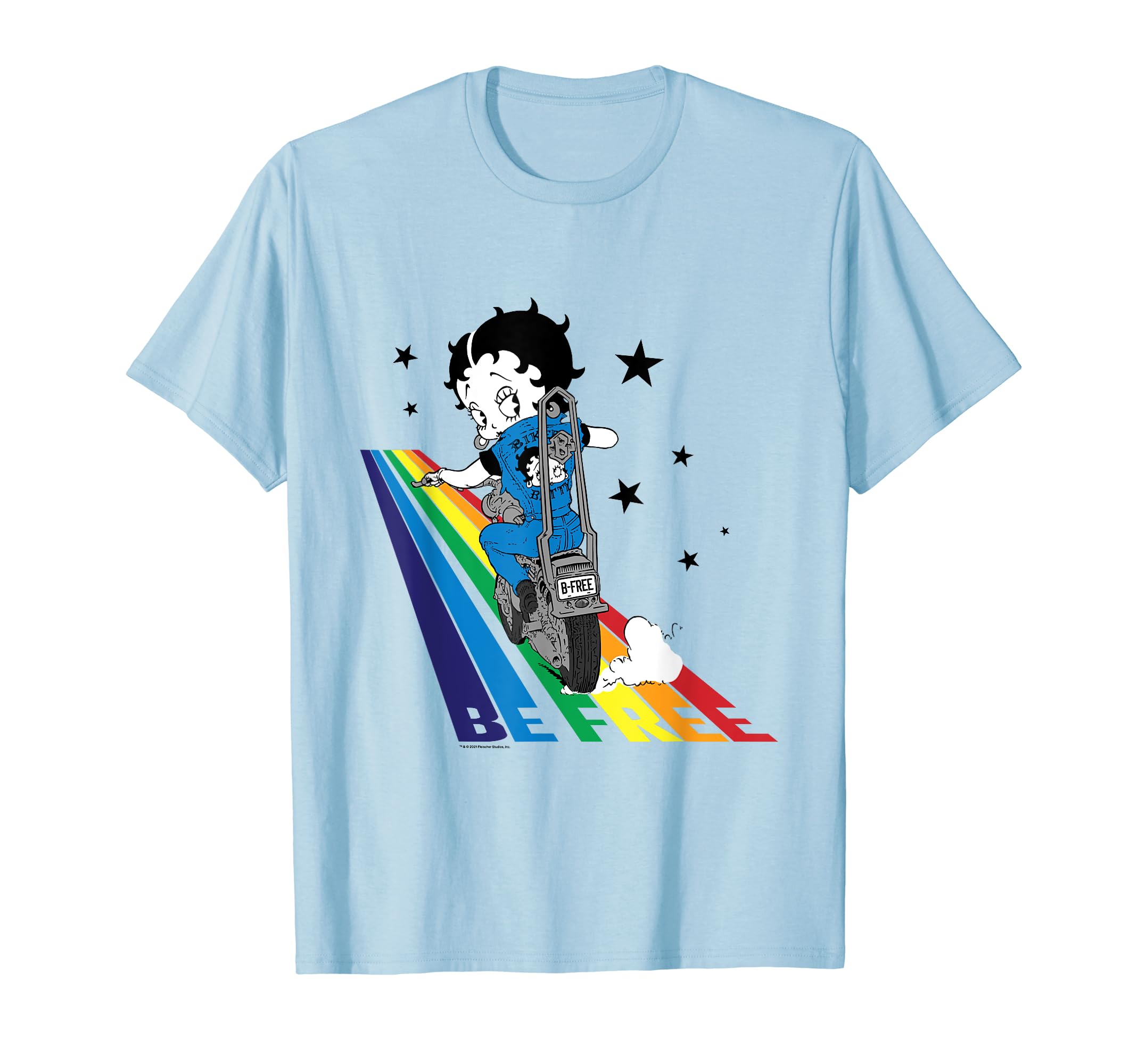 

Betty Boop Betty Boop Pride Be Free T-Shirt