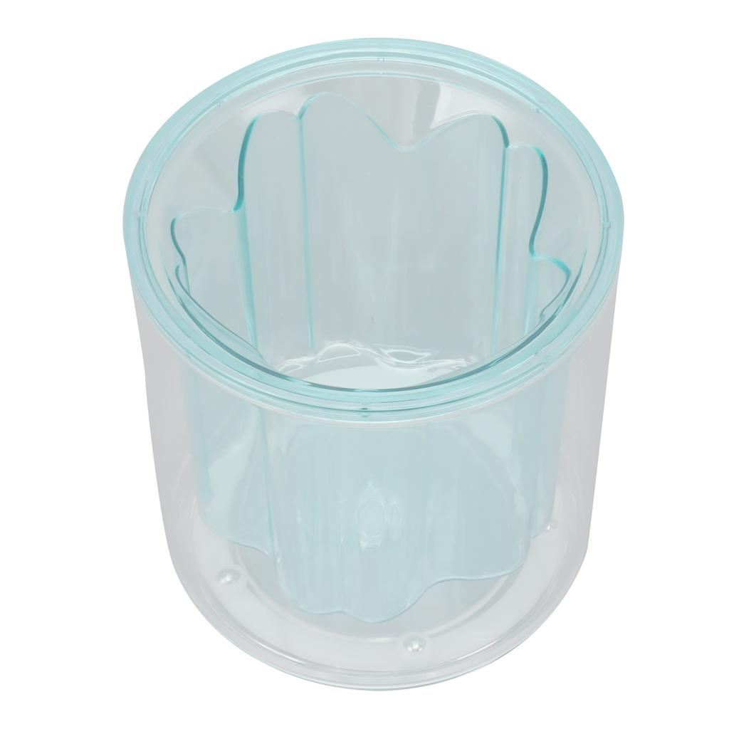 Rotating Pen Holder Desktop Storage Organizer PS Home Decoration for Cosmetics Pencil Green