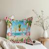 Summer Hawaii Beach Tropical Flowers Aloha Luau Sea Cushion Cover Polyester Sofa Cushions Throw Pillows Home Decor Pillowcover