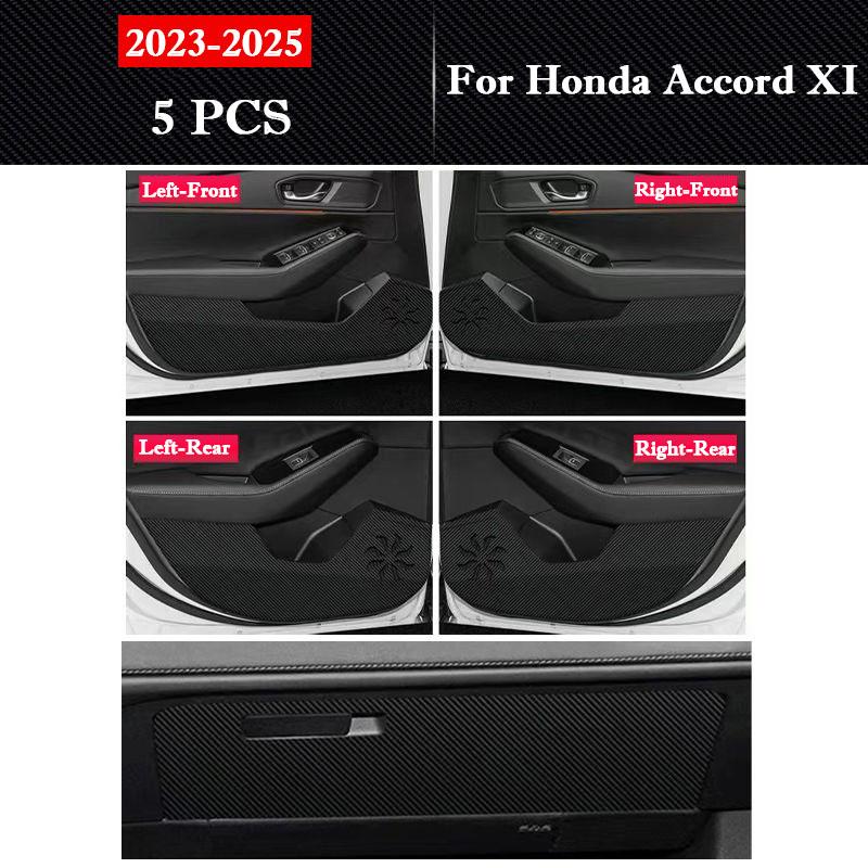 Für Honda Accord XI 11. Generation 2026-2026 Auto Tür Anti-Tritt-Matte Handschuhfach Anti-Kollisions-Schutzaufkleber Innenraumzubehör