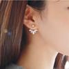 Korean Fashion Crystal Daisy Stud Earrings