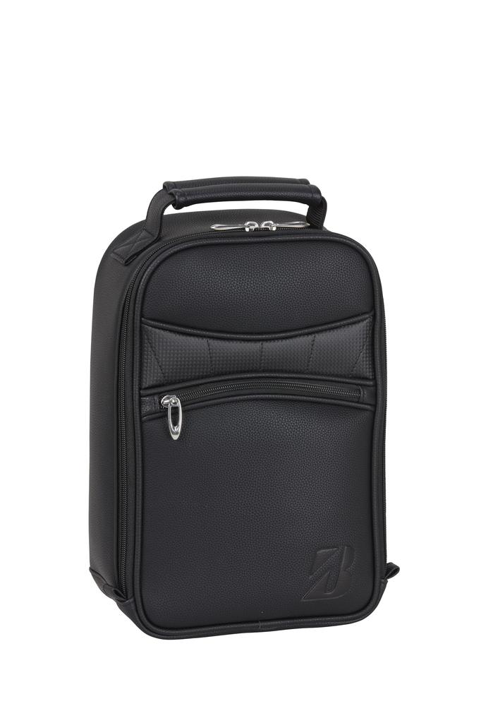 BRIDGESTONE Golf Shoe Bag, Black