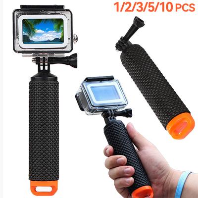Floating Hand Grip Underwater Stick Monopod Pole for GoPro Hero 13 12 11 10 9 SJCAM SJ4000 Insta360 AKASO DJI Osmo Action Camera