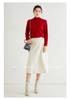 Women's 100% Pure Cashmere Sweater - Autumn/Winter Collection, Half-High Neck, Versatile Long Sleeve Knit Base Layer