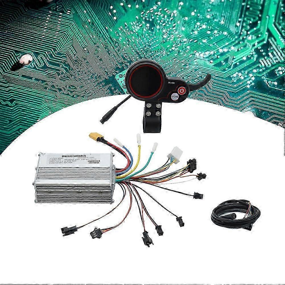 48V 20A Elektroroller Controller Dashboard Kit mit TF-100 Display Roller für Elektroroller P