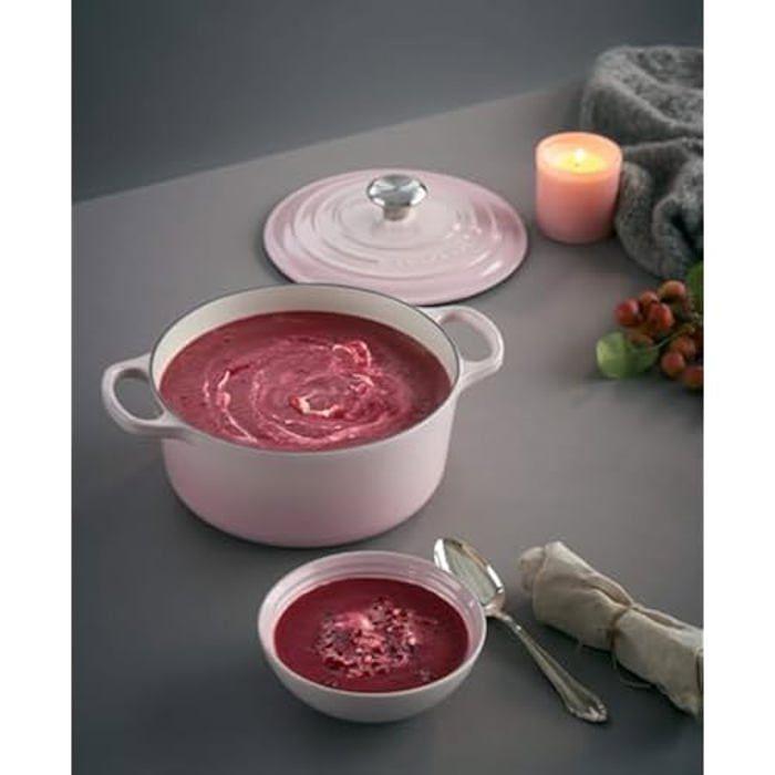 Cocotte - LE CREUSET - 24 Shell Pink - Fonte - 4,2 Litres - Compatible tous feux
