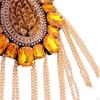 Tassel Link Chain Epaulet Decorative Uniform Decor Stylish Rivet for Party