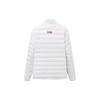 Anta Training Series Logo Print Zipper Down Jacket Men Outerwear White 152247966-1