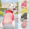 Spring and Summer Dog Sunscreen Clothes Cat Clothes Vest Pet Small Dog Supplies Mesh Gauze British Short-footed Cat