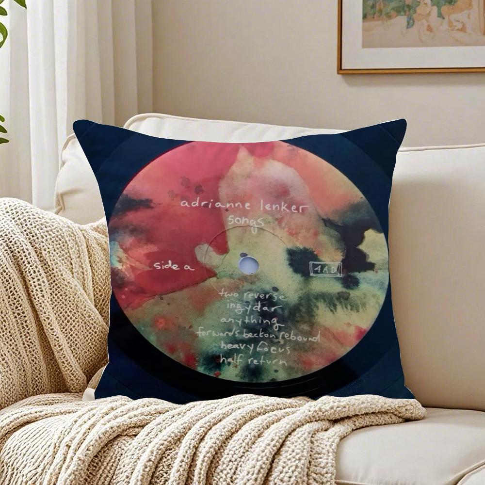 Folk Indie Art AAdrianne Lenker Cushion Cover Pillowcase Antidustmite living Room Sofa Decor Cushion Room