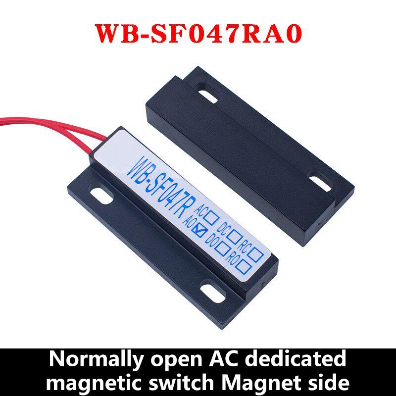 WB-SF117R High Voltage Magnetic Contact Switch Door Contact Sensor 1-11mm Sensing Distance Max 1A Current 11Hz Frequency AC