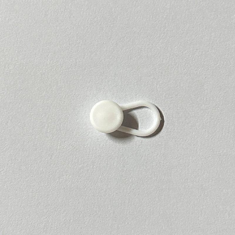 15mm/18mm Pants Extender Buttons Flexible Waist Extenders for Black Jeans Pants  Pregnancy Trousers Skirt Lengthen Button