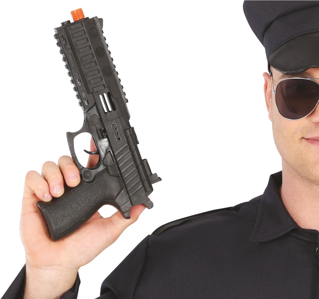 Pistola Arma Poliziotto Antiterrorismo 28Cm