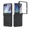 360 Rotating Skin Friendly Matte Magnetic Case For Samsung Galaxy Z Flip 7 8 6 5 Flip8 Stand Cover With Glass Screen Protector