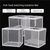 Suspended Aquariums Breeding Box Clear Isolation Net For Fishtanks With Easy Installation Plastic Nursery Divider