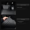 Tesla Model 3/Y Full Set TPE Floor Mats: New Version, Vacuum Formed, Surround Design.