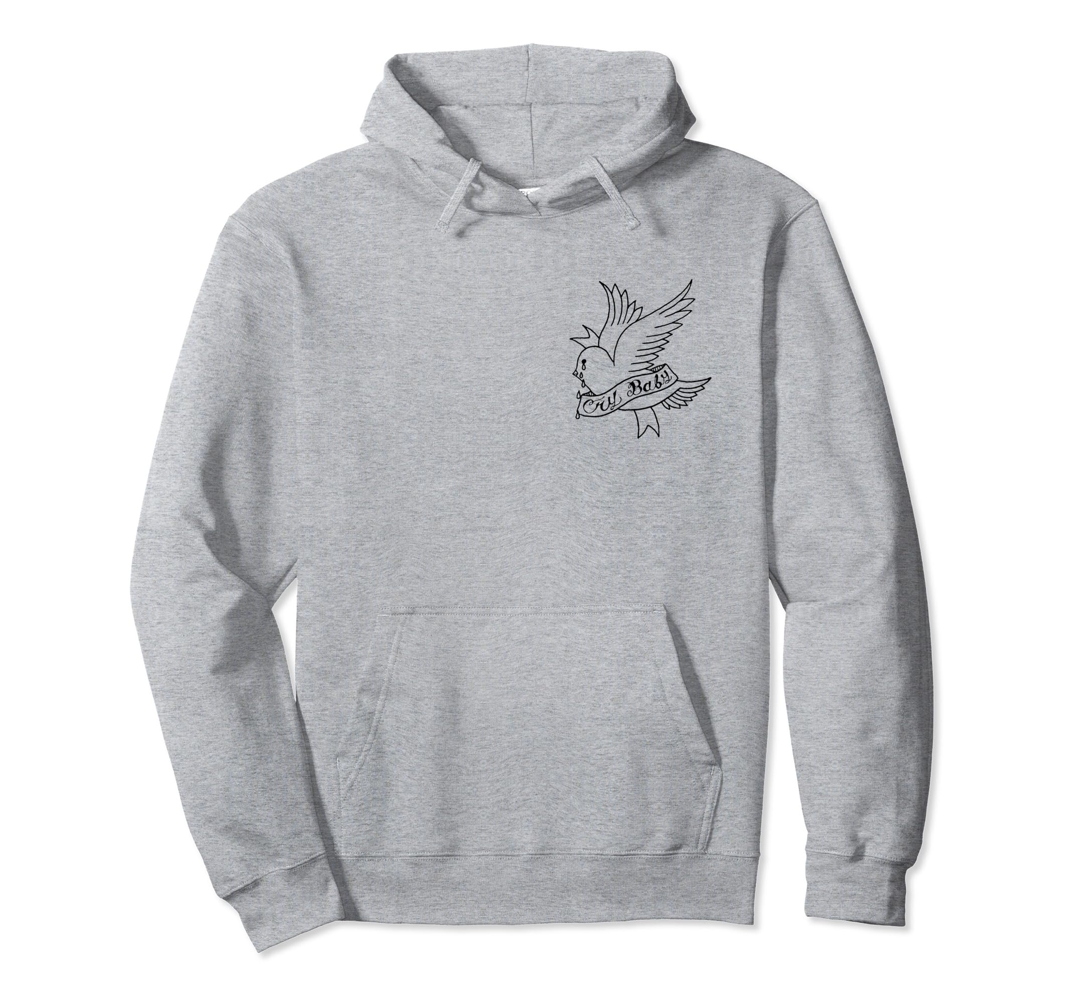 

Cry Baby Aesthetic Tattoo Crybaby Bird Hoodie