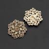1pcs Round Metal Buttons for Clothing Designers Decorative DIY Crafts Wide Garments Fur Mink Coat Sewing Accessories