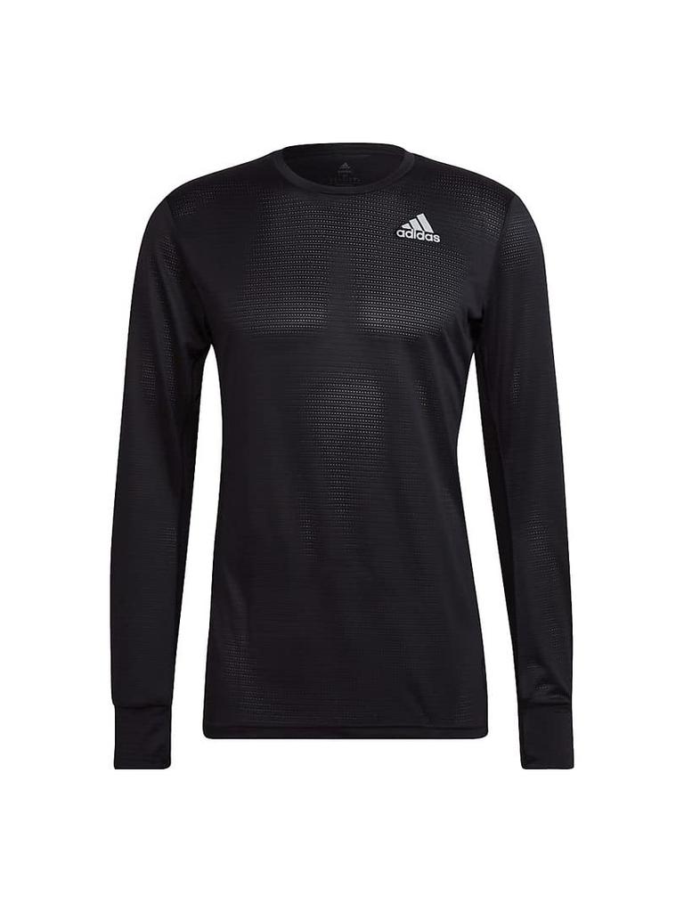Adidas Running Long Sleeve Own the Run Long Sleeve GE912 Silver T-Shirt T-Shirt Men's Black/Reflective (H58590) J/L