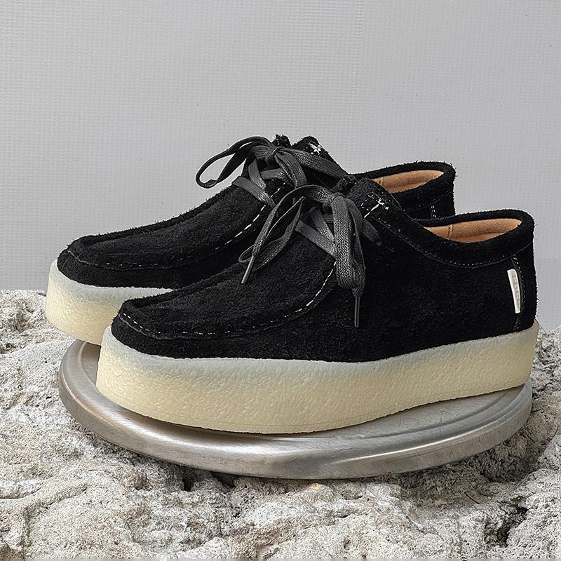 Mote Stilfull Trend Herre Formelle Skinnsko Tykk Såle Fritidssko Businesssko Sklisikkert Gåfottøy Mote Herre Sneakers