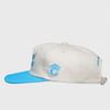 Concept College White Sky Blue Color Block Ball Cap