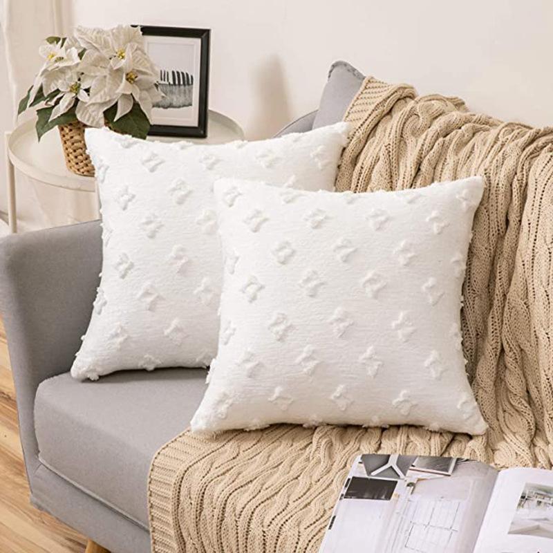 Moroccan Ins Style Star Pillow Case Home Model Room Cotton and Linen Pillow Office Nap Hotel Cushion Cover