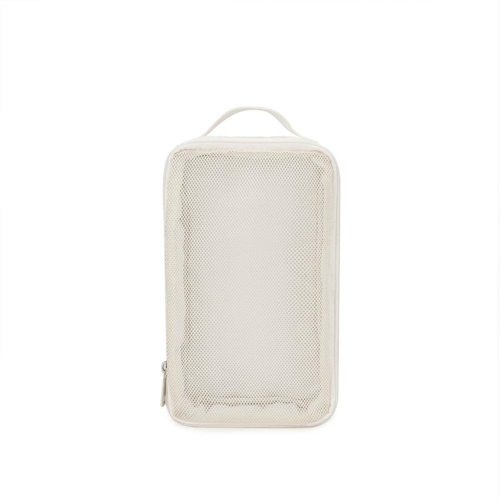 

Portable Clothes Storage Bag Travel Separation Supplies Lightweight Travel Diaper Bag Large Capacity Waterproof Mommy Bag бежевий