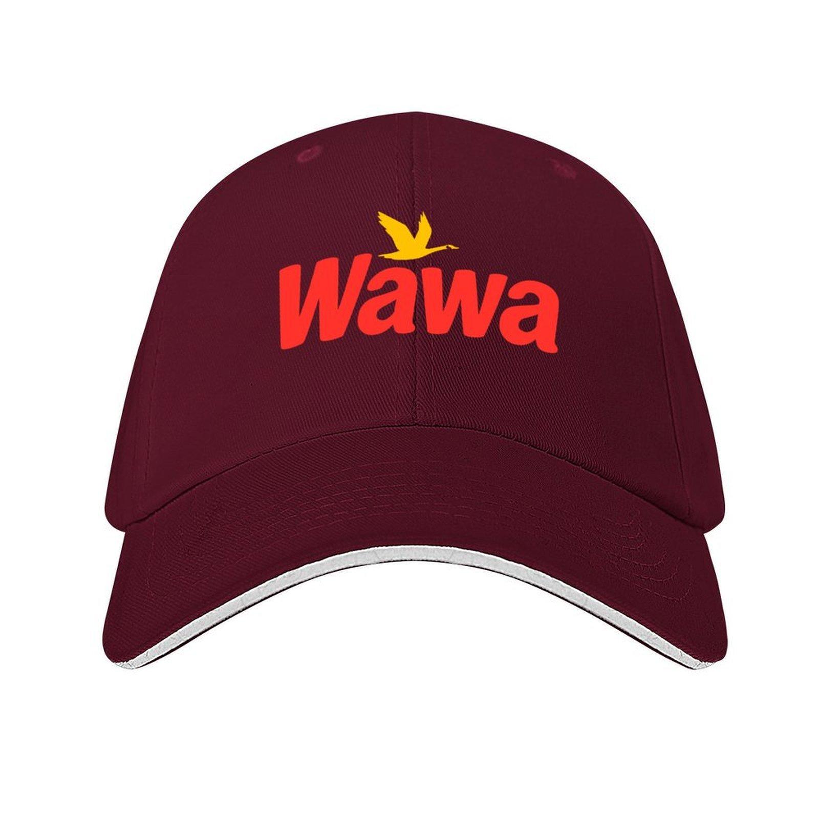 

Wawa Red Yellow Baseball Cap New Hat Luxury Unisex Hat Kids Hat Sports Cap Women Caps Unisexs