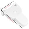 2pcs Direct Reading Retractable Tape Measure Automatic Retractable Tape  For Fitness Weight Loss