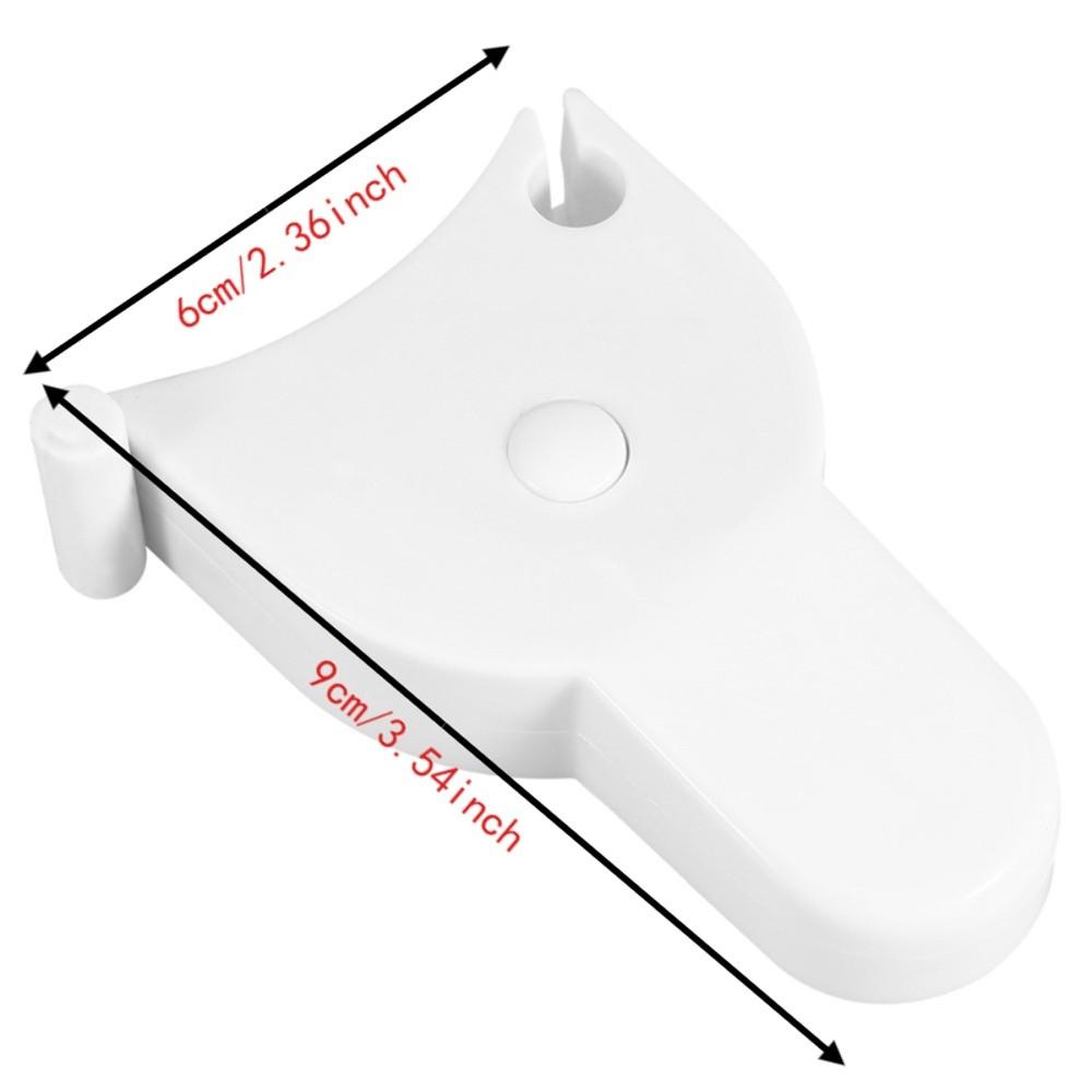 2pcs Direct Reading Retractable Tape Measure Automatic Retractable Tape For Fitness Weight Loss