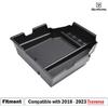 RUNROAD Center Console Organizer Tray Compatible With Chevy Traverse 2018-   Accessories, Ert Secondary Storage Box ABS Material Armrest Tray Black