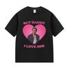 I Love Him Timothe Chalamet Magliette Grafiche Unisex Vintage Alta Qualità Moda Maglietta Abbigliamento Estivo Maglietta in Cotone Oversize