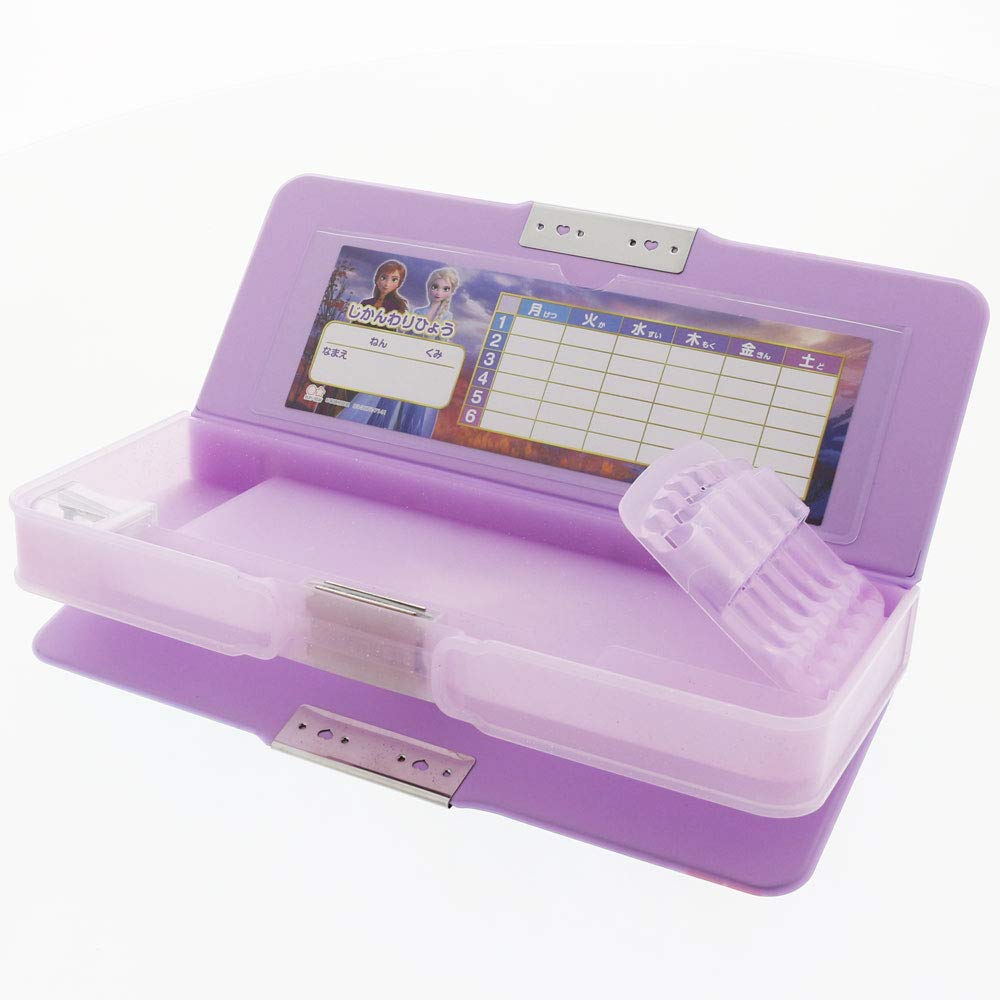 Sunstar Stationery Disney Compact Pencil Case Yokopita Hologram Frozen 2 S1313029