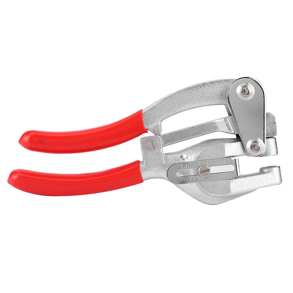 16Pcs Multifunction Punch Pliers Manual Tools for Metal Brass Rubber Watchband Leather Plastic