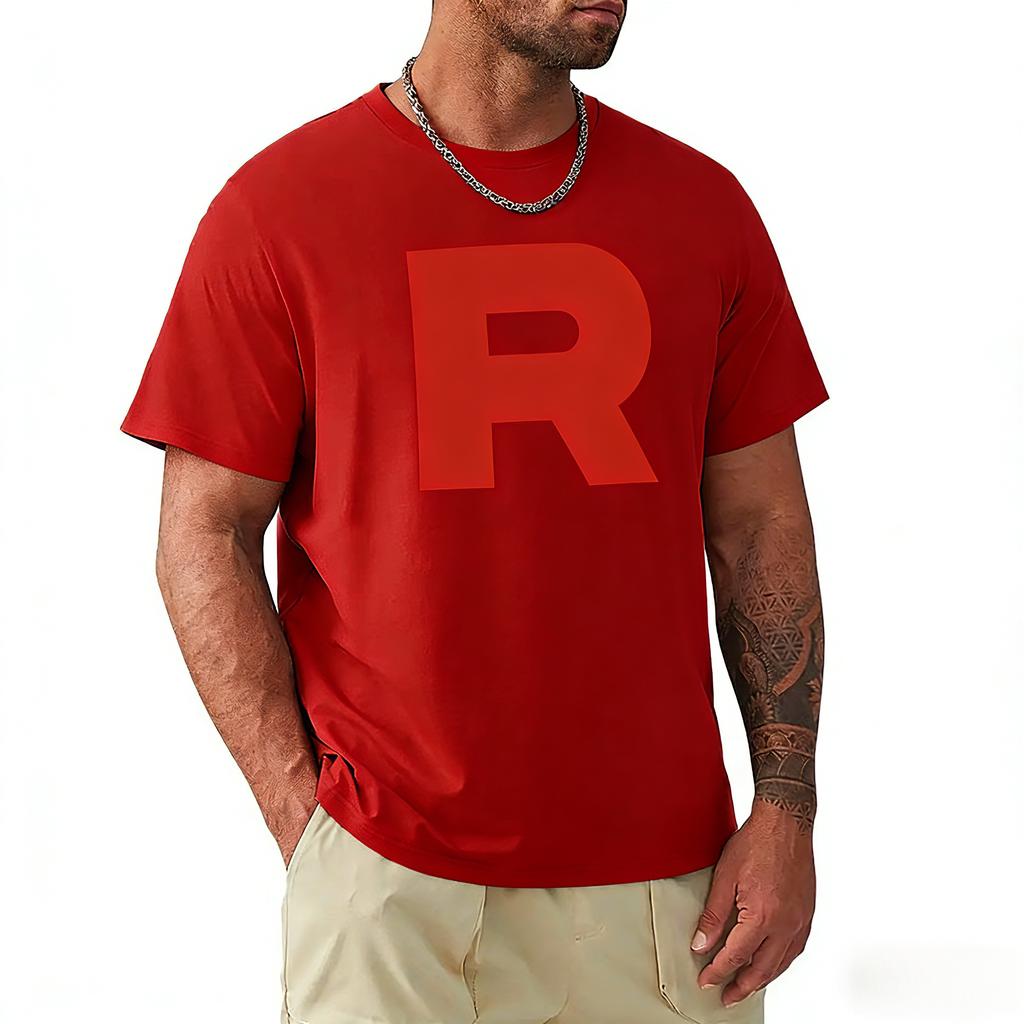 Animation and comics Logo Printed TShirt Summer Mens and Womens Plus Size Harajuku Trend Loose Casual Short Sleeve Top