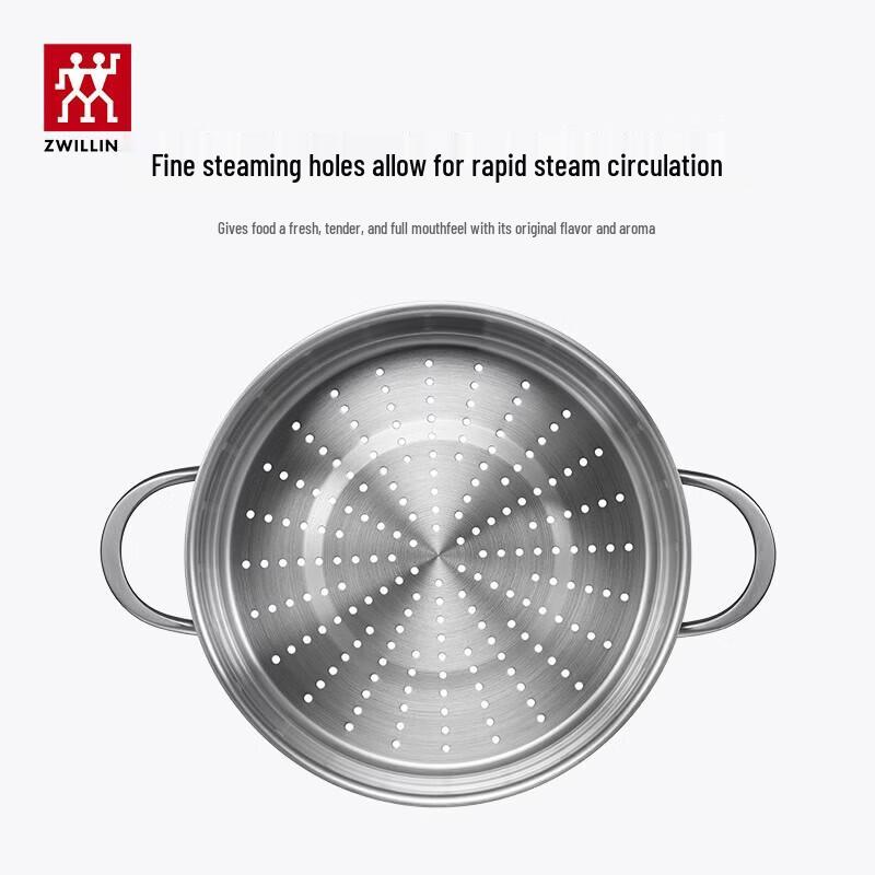 ZWILLING Stainless Steel Steamer and Soup Pot Set