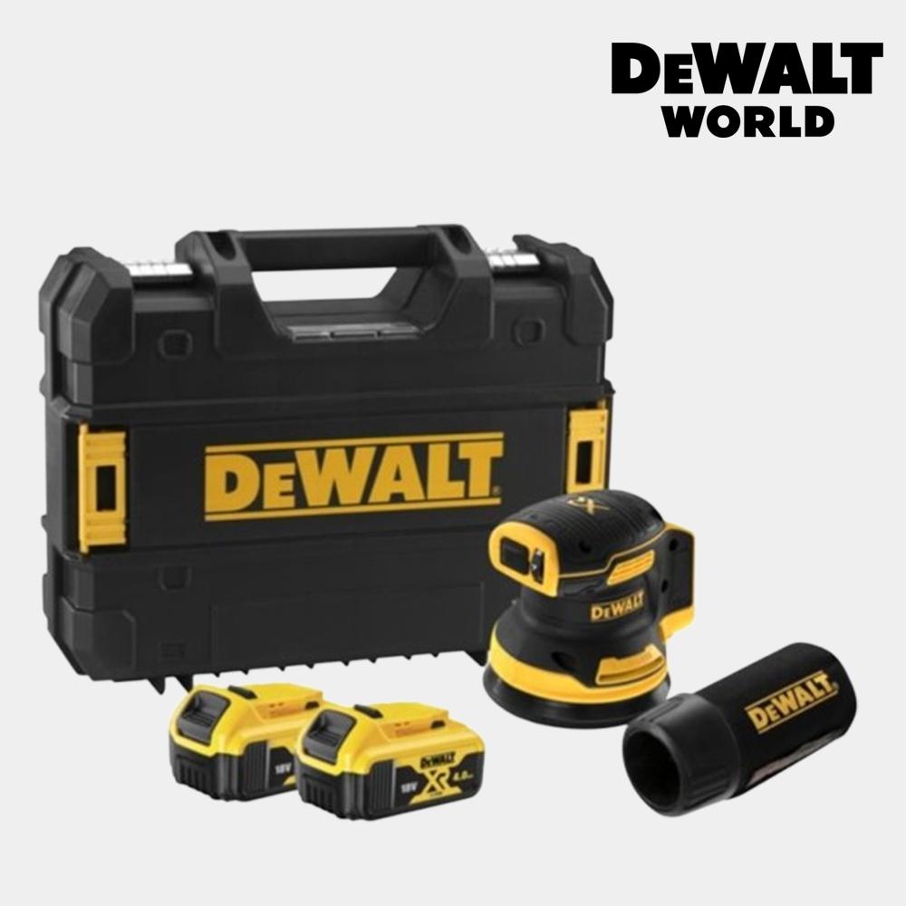 

Аккумуляторная круглая шлифовальная машина DeWalt 20 В DCW210P2 5 А, комплект из 2 батарей