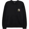 MLB Sweatshirts Unisex Black Crew Neck Moderate Regular 3AMTB1034-50BKS