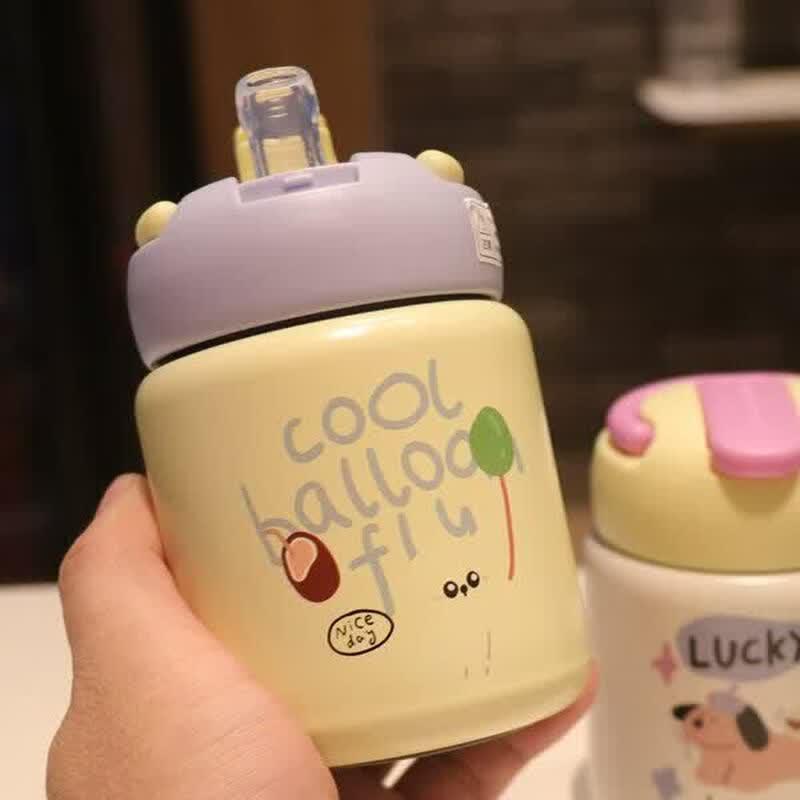 Qiwei Kids Insulated Straw Cup