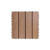 Anti-Corrosion Interlocking Wood-Plastic Outdoor Flooring for Balcony, Terrace, and Courtyard Renovation