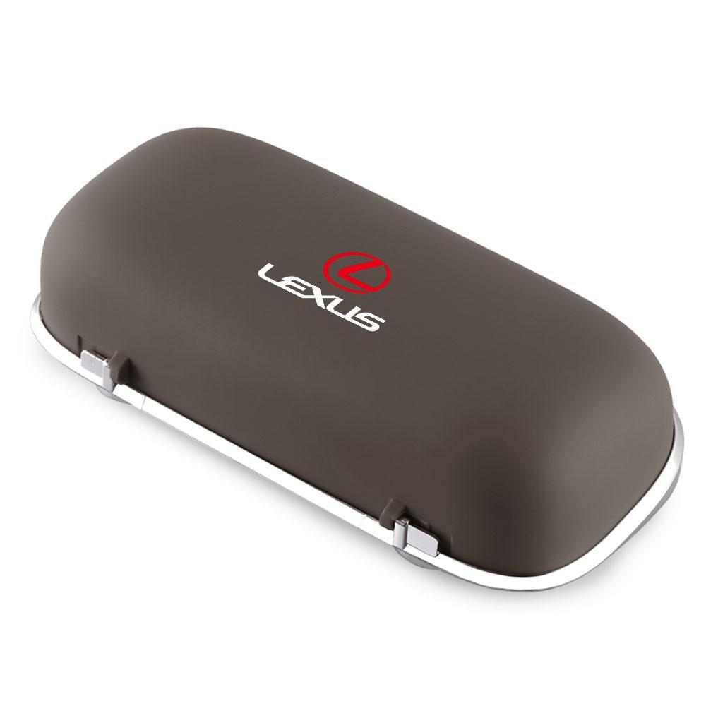 ABS Car Eyeglass Storage Box Visor Sunglasses Bank Card Ticket Clip For Lexus CT200h NX300h RX300 RX330 EX300h F Sport IS RX NX