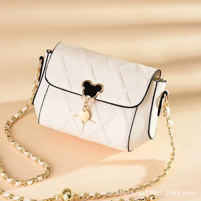 Small Bag Women's Fashion Chain Carrying Girls All Cross Body Bag Small Square
