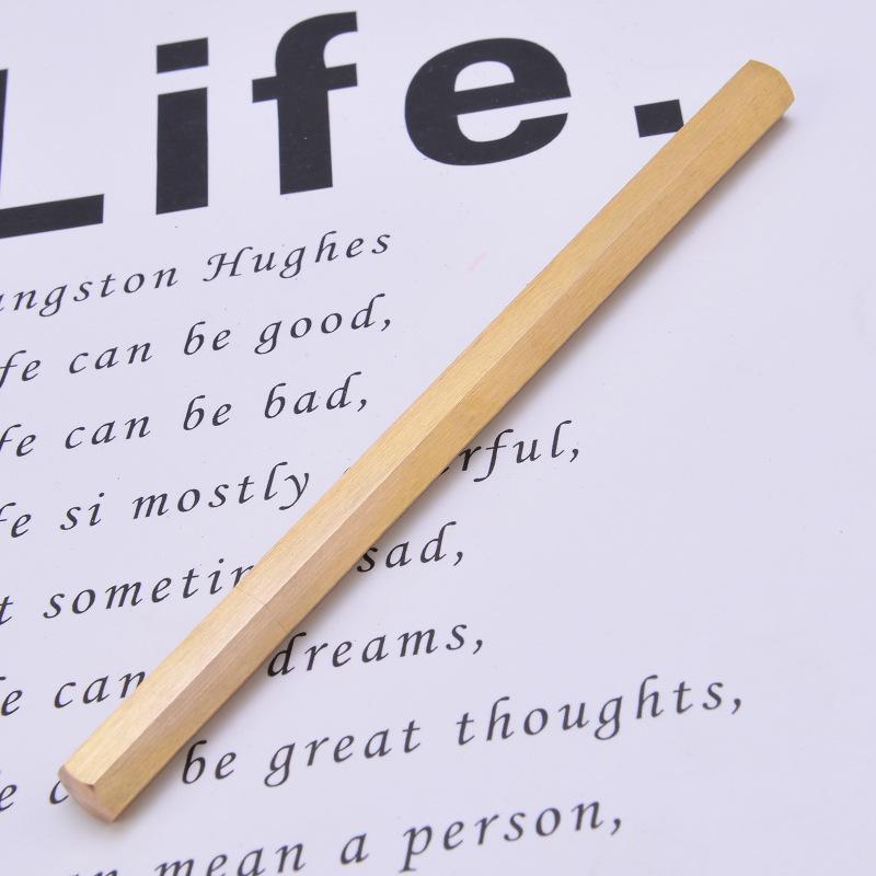 

Hexagonal Brass Six-Sided Handmade Signature Pen for Business, Gifts, and Office Stationery. 0.5mm