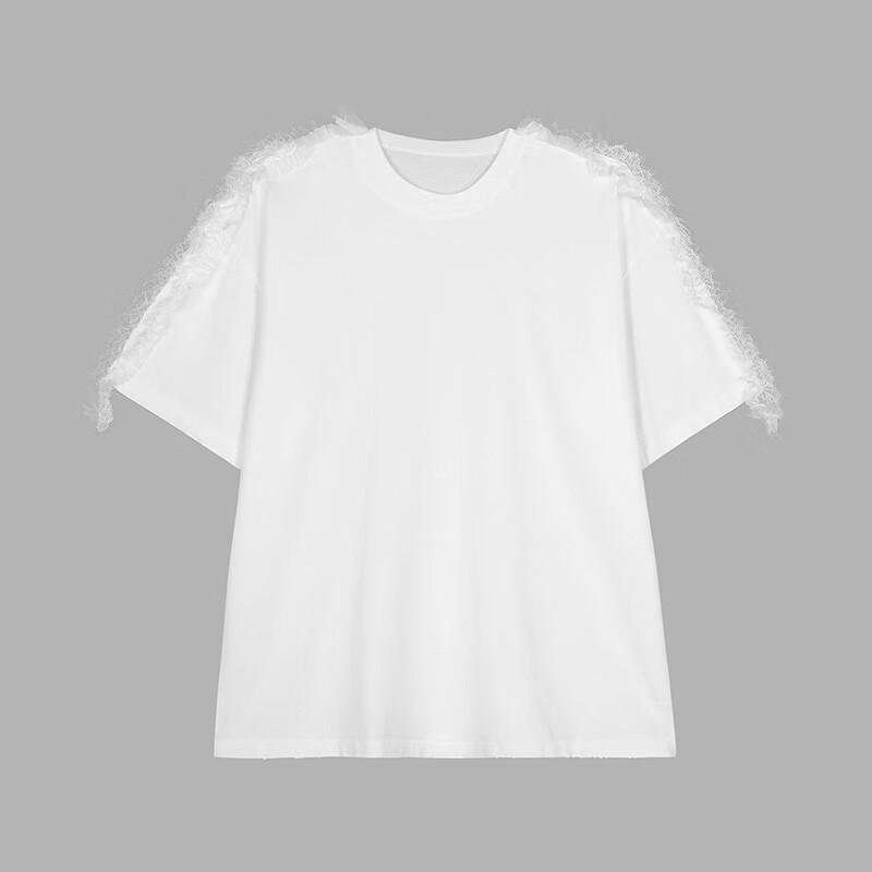 JNBY Spring 25 Round Neck Short Sleeve T-Shirt