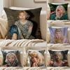 Singer AAurora Cushion Cover Silky Short Plush DoubleSided Printed Pillow Case for Sofa All Seasons Home Decor Gift