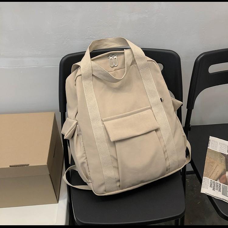 Schoolbag Internet celebrity backpack female 1011 new Korean version simple junior high school student schoolbag large capacity travel backpack 