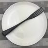 Accessories Top Quality Stainless Steel Scoop Forks Kinfe Party Dinnerware Set Matte Black Cutlery Set Drop Shipping 1 Piece